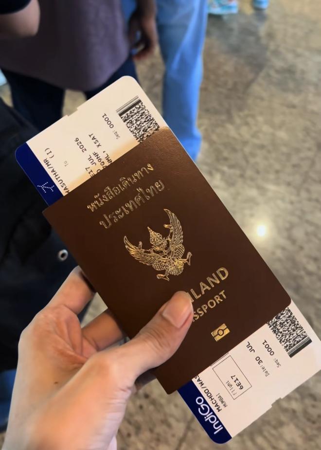 Boarding passes for the IndiGo flights