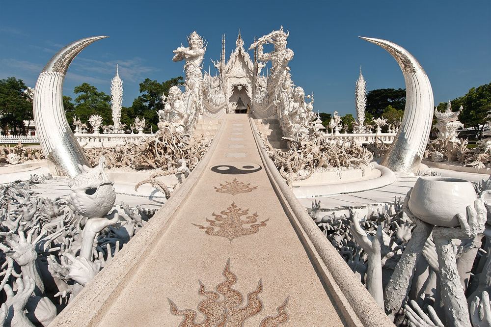 The White Temple, Wat Rong Khun, Chiang Rai